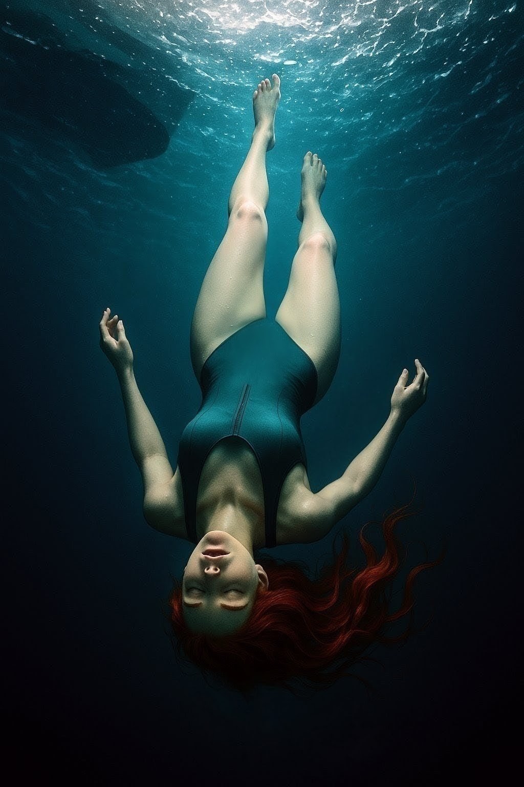 Rowan sinking underwater (Page 10)