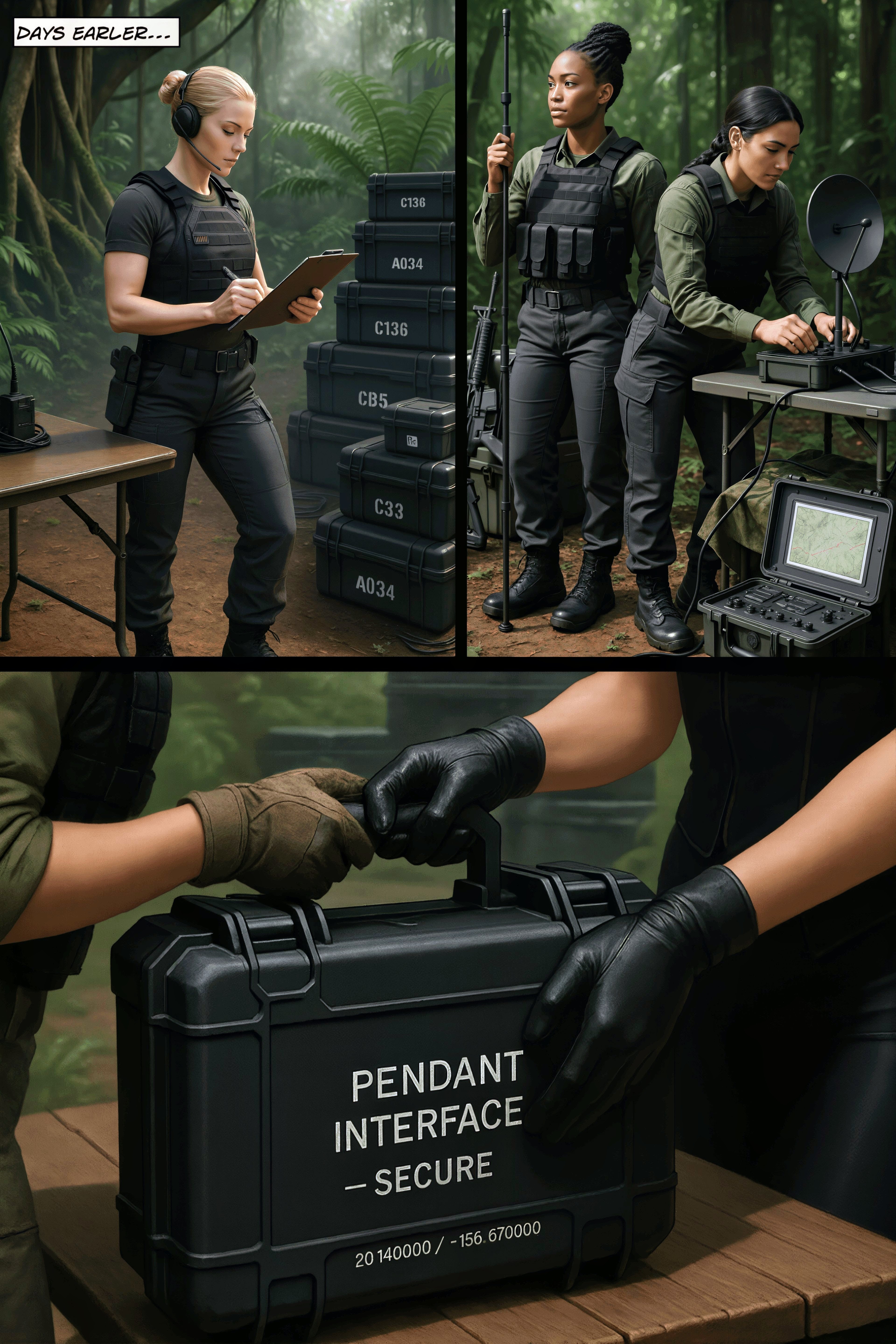 Cassandra's jungle command post (Page 2)