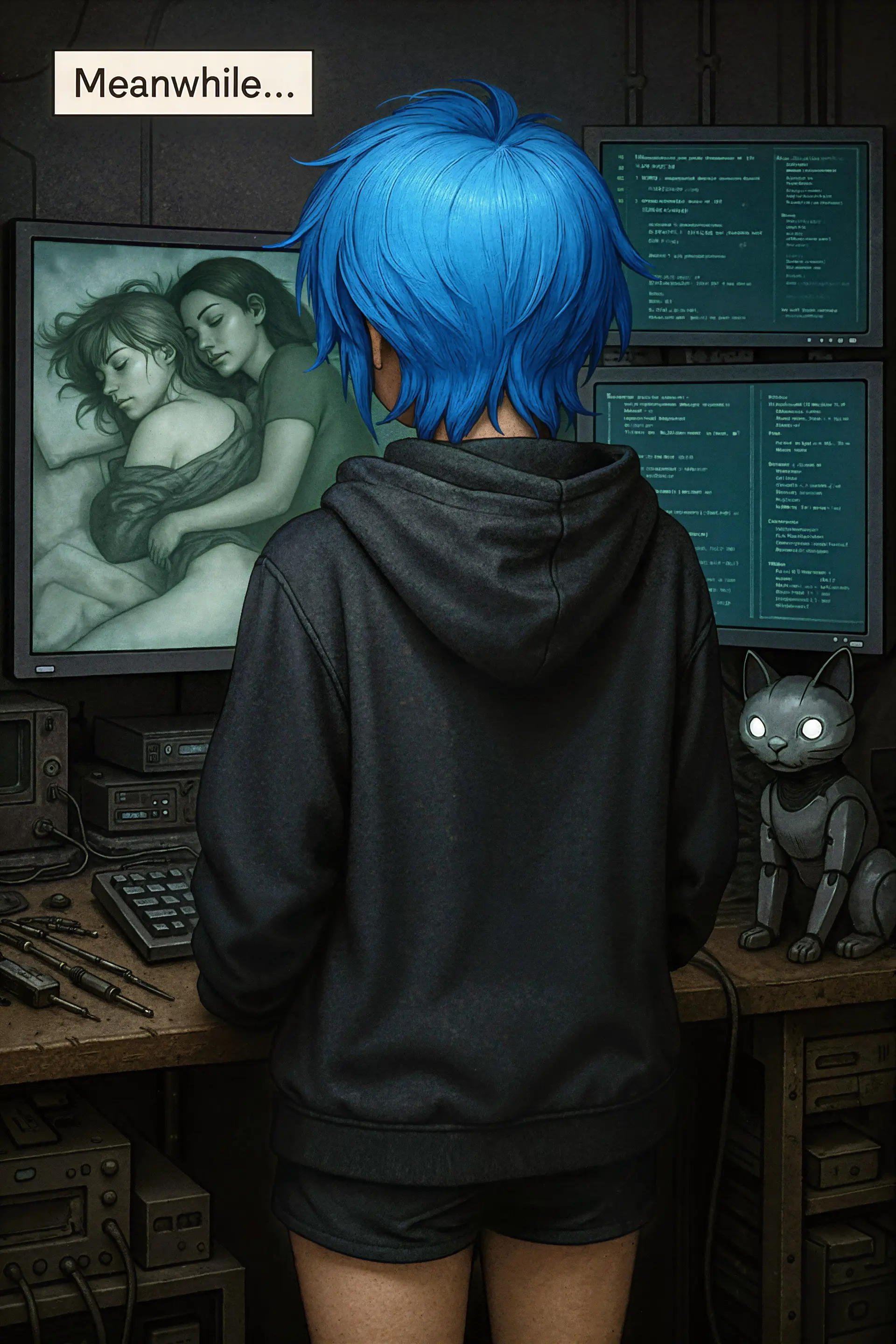 Cipher watches Shanti (Page 13)