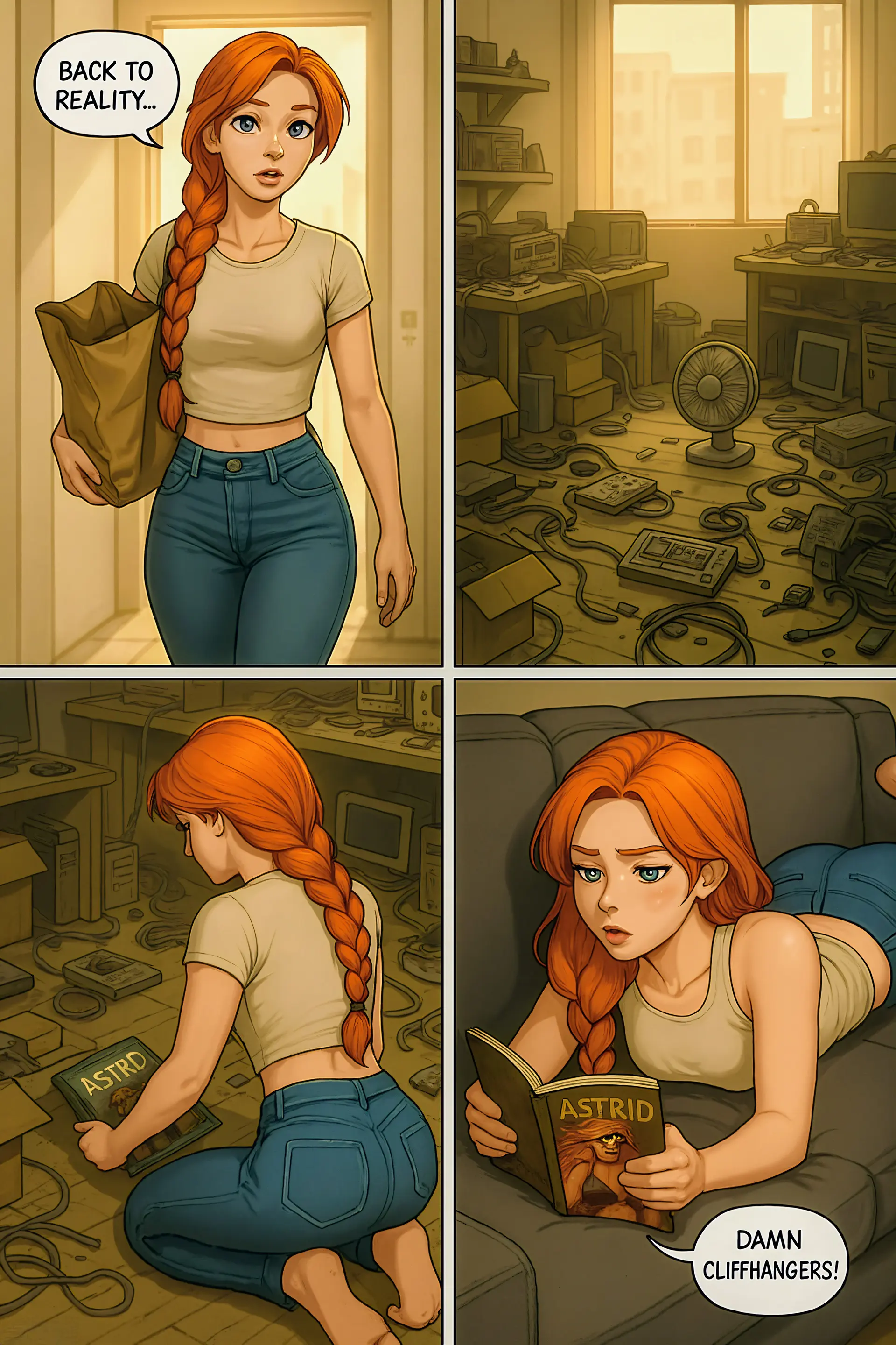 Rowan's comic cliffhanger (Page 3)