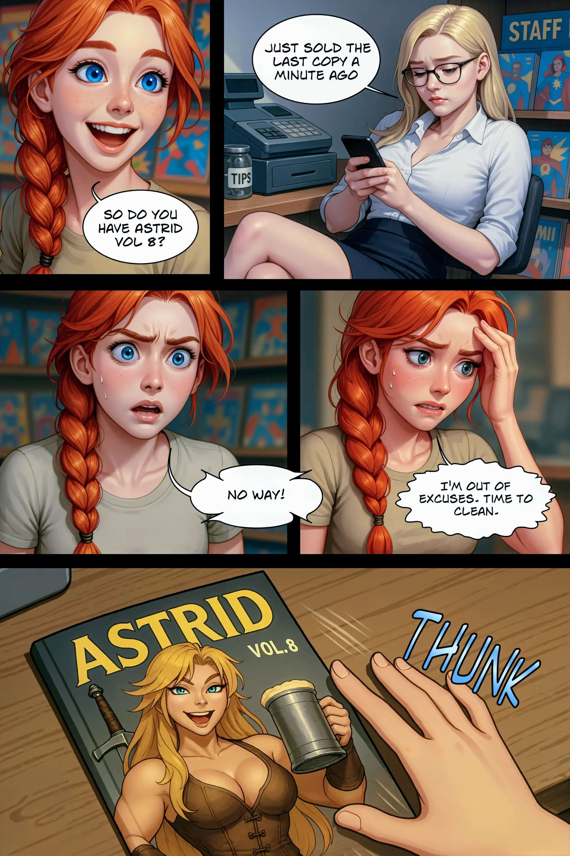 Rowan misses Astrid Vol 8 (Page 5)