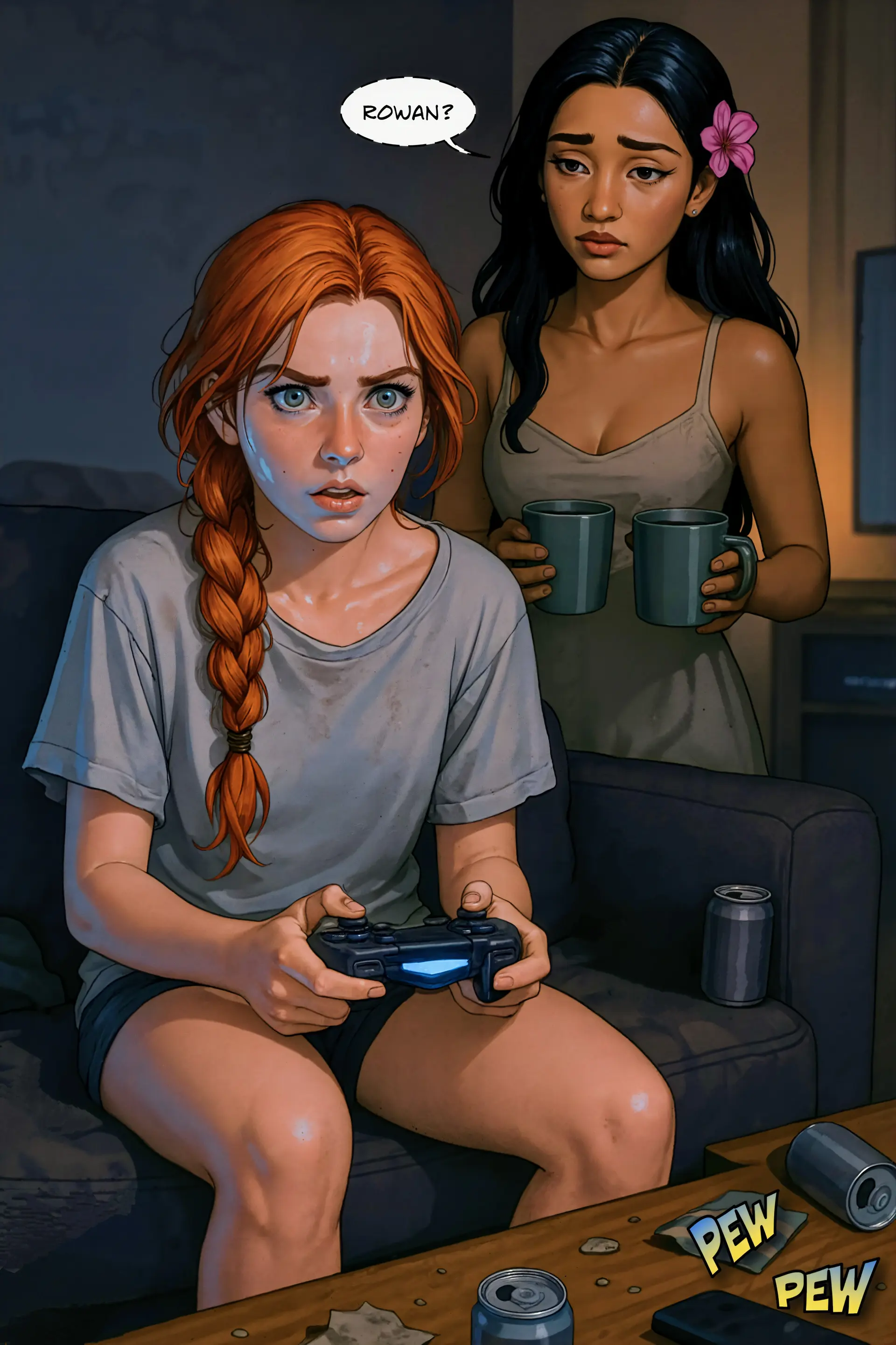 Rowan ignores Shanti (Page 2)