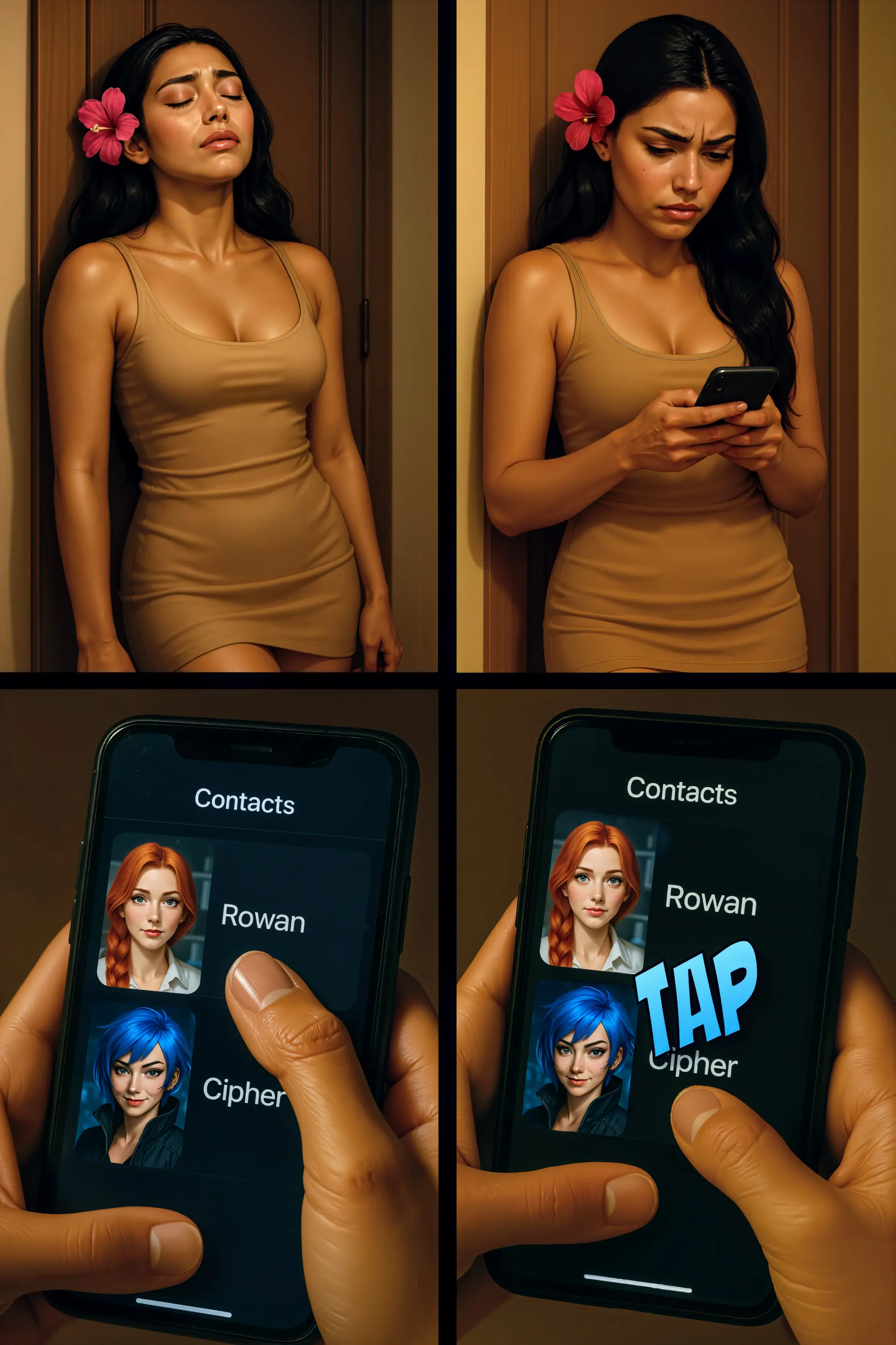 Shanti chooses Cipher (Page 8)