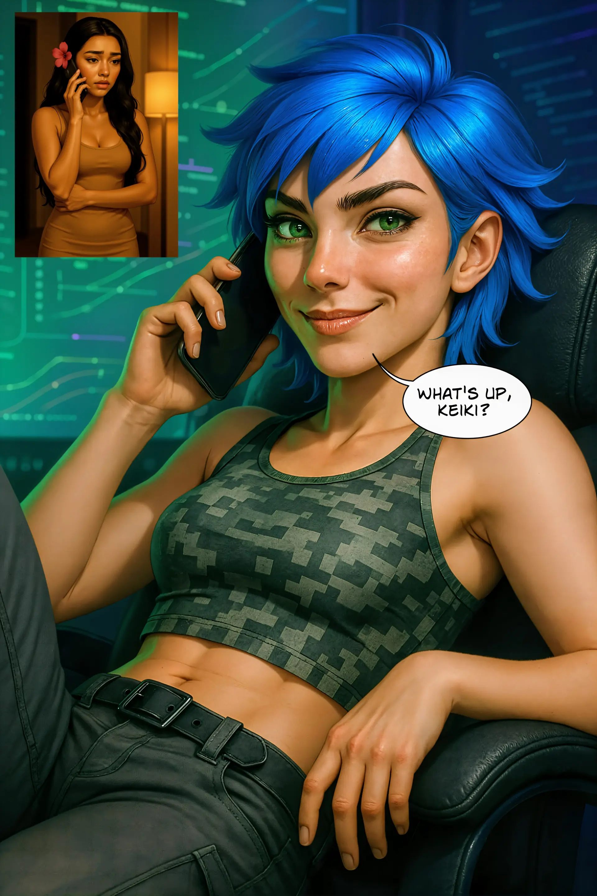 Cipher answers with smirk (Page 9)