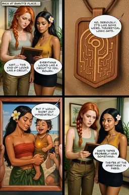 Pendant logic sparks Paris lead