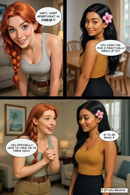 Paris apartment revealed