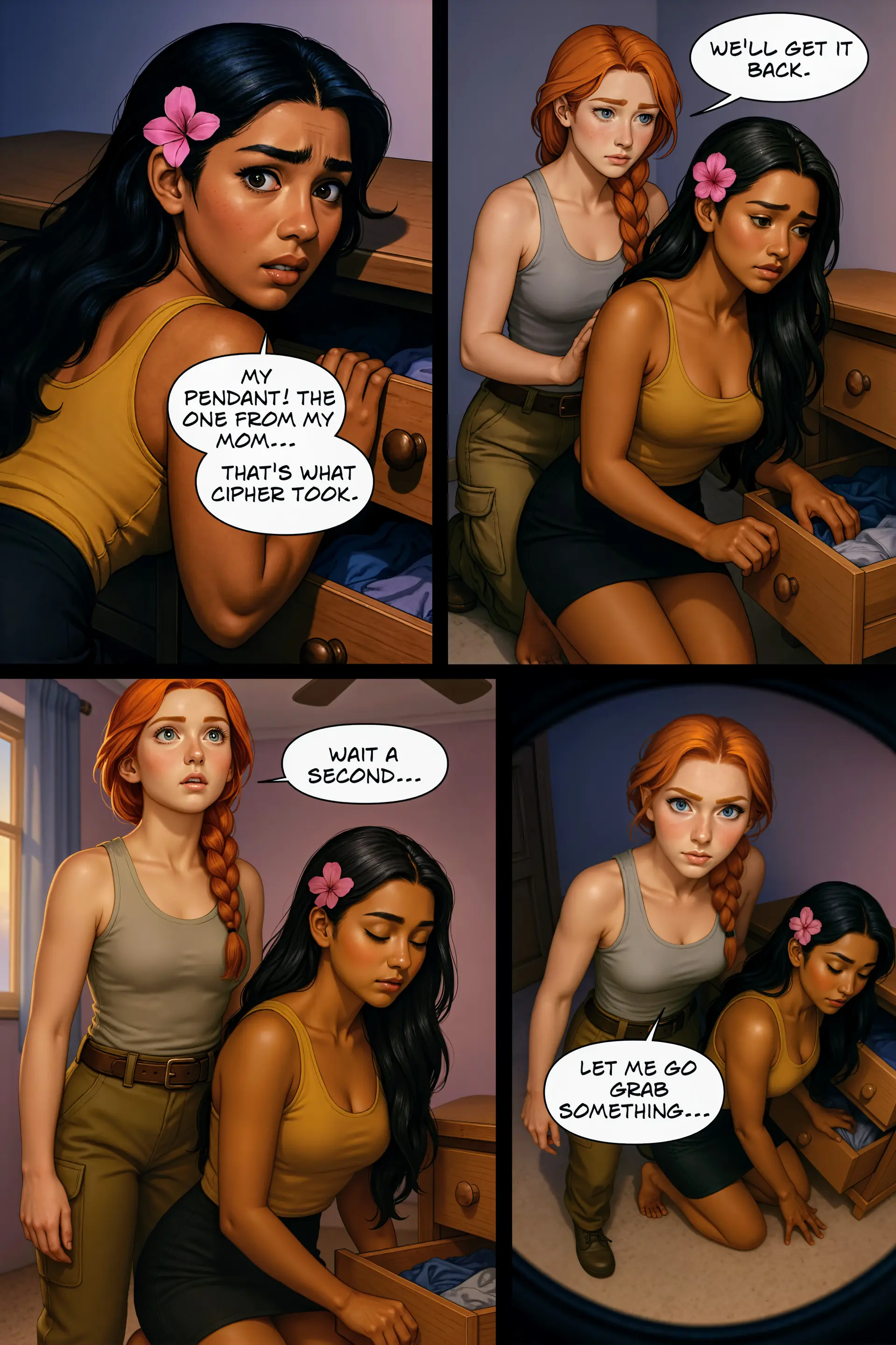 Shanti breaks, Rowan vows (Page 5)