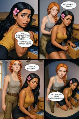 Shanti breaks, Rowan vows