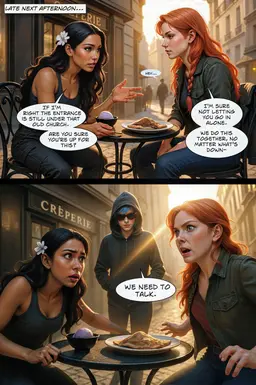 Café plan interrupted by Cipher