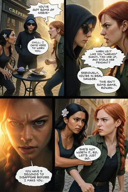 Rowan erupts at Cipher