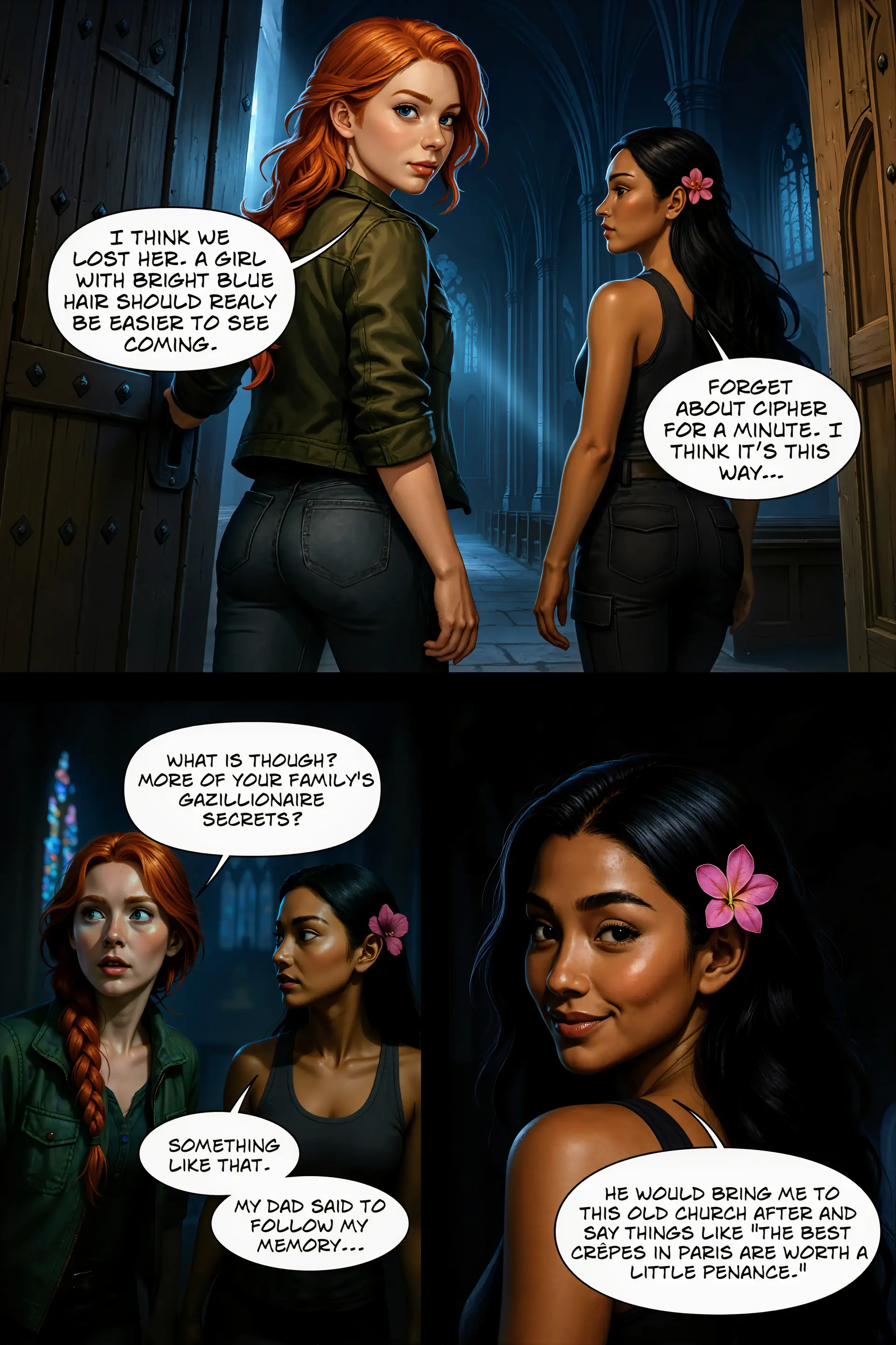 Evading Cipher in church (Page 2)