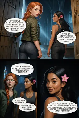 Evading Cipher in church