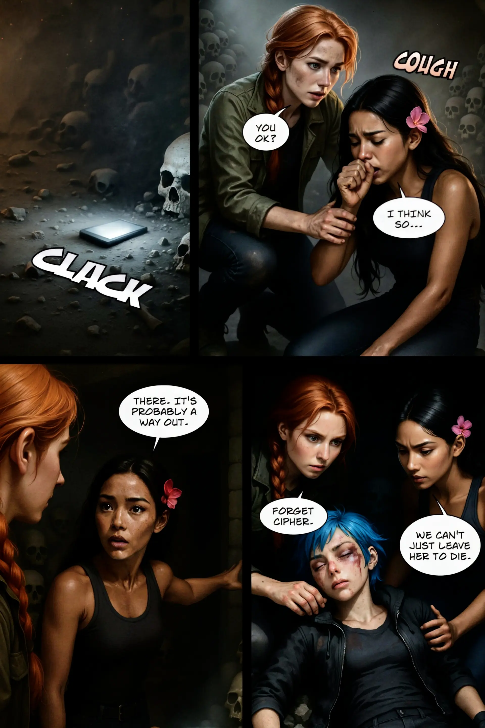 Buried, finding escape (Page 16)