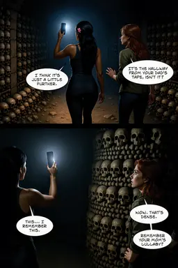 Shanti remembers the hallway