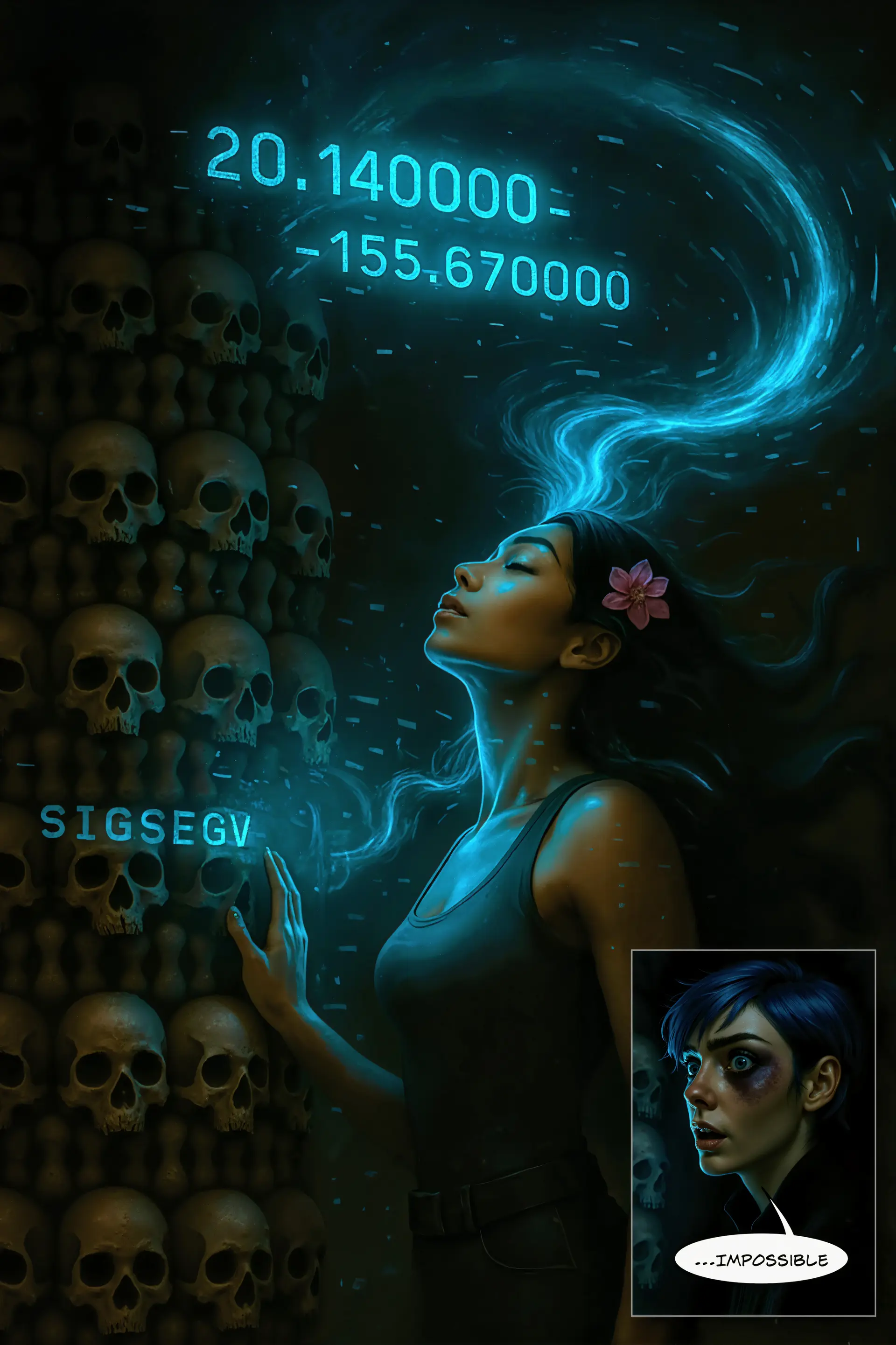 Coordinates bloom from skulls (Page 10)