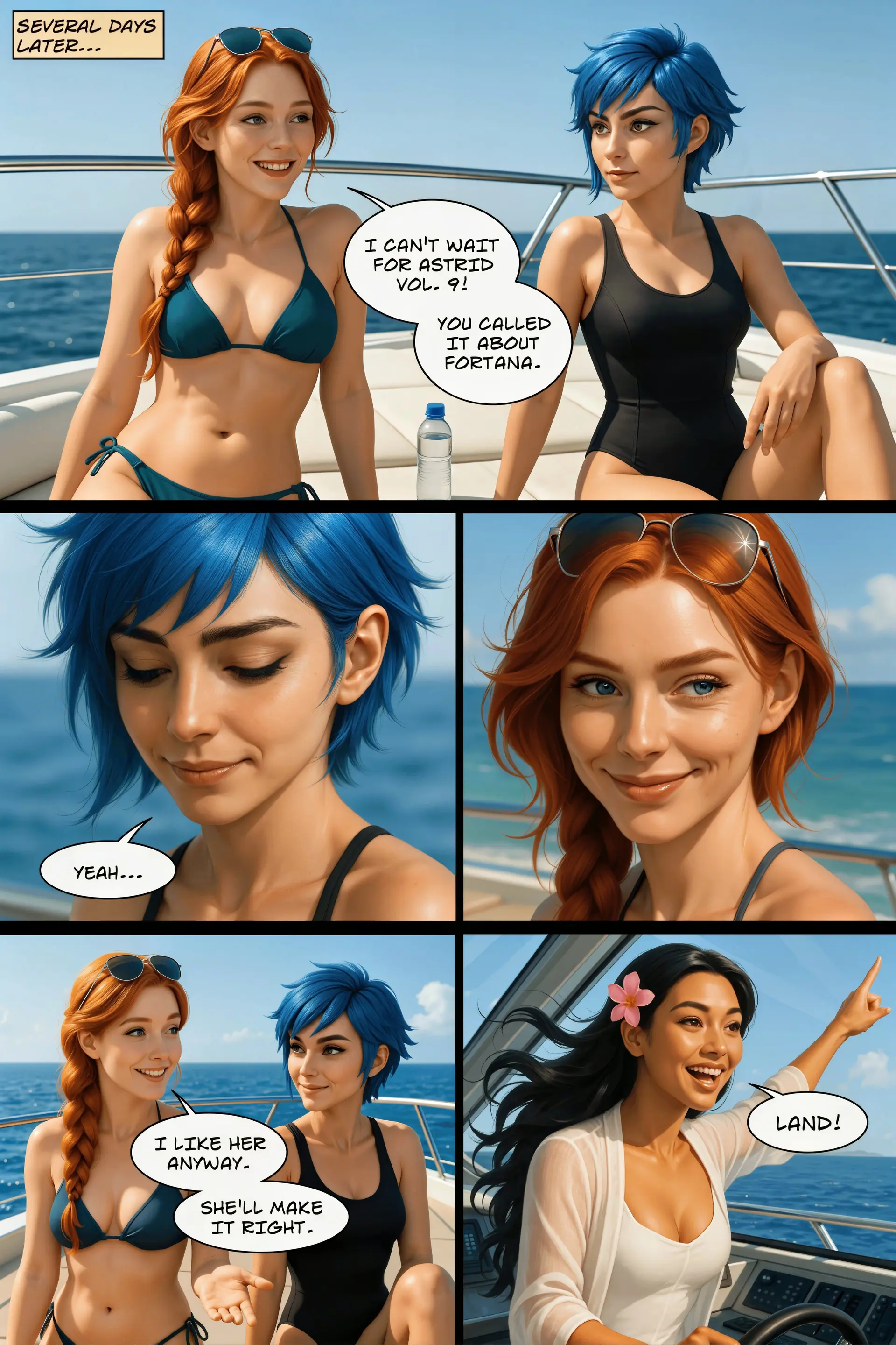 Days later; trust; Land! (Page 15)