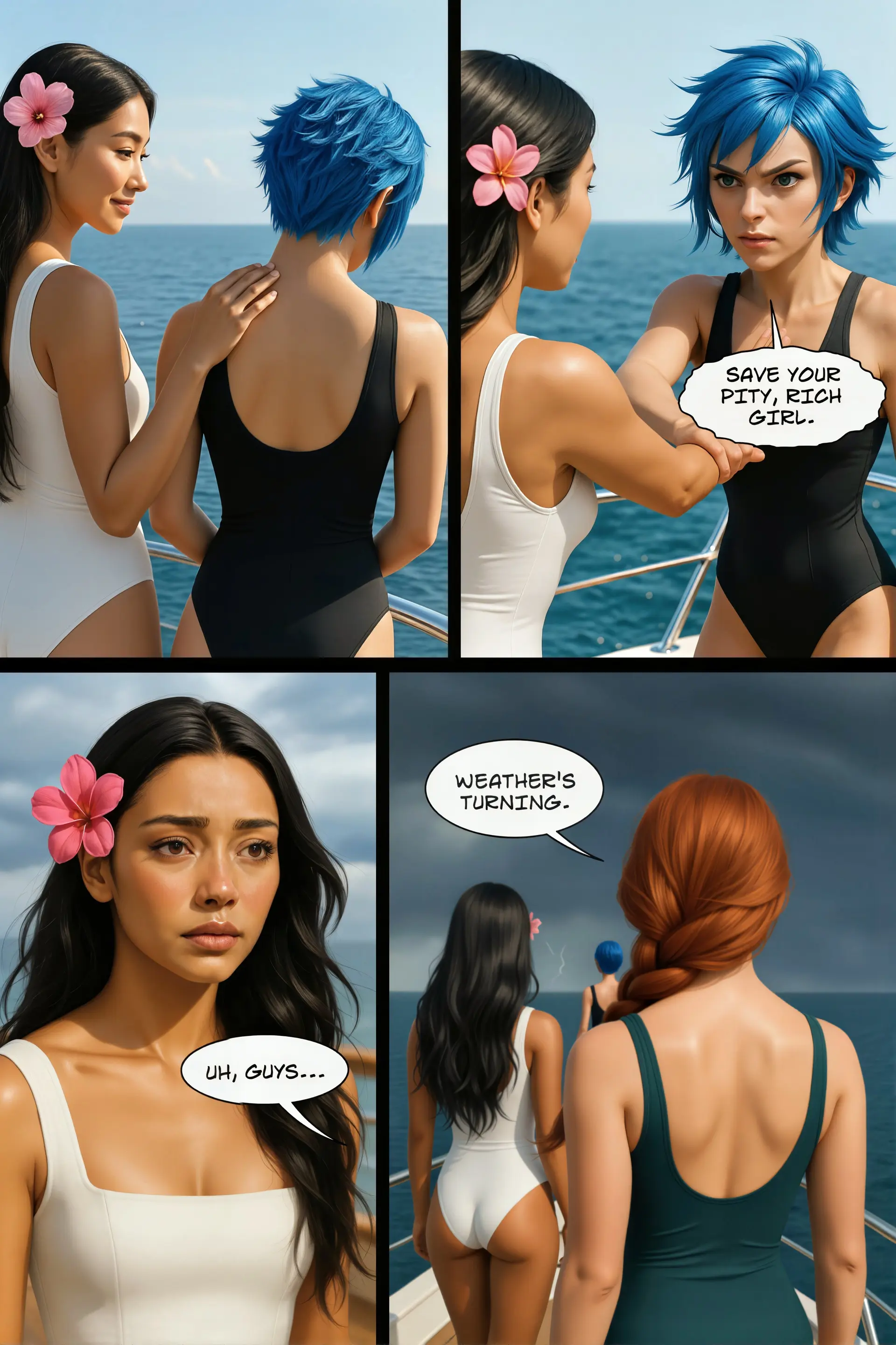 Shanti reaches out; storm looms (Page 7)