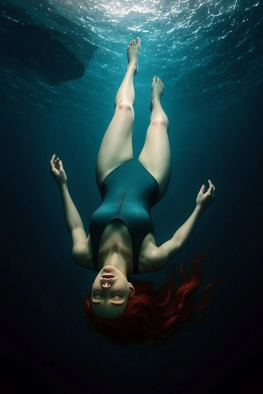 Rowan sinking underwater (Page 10)