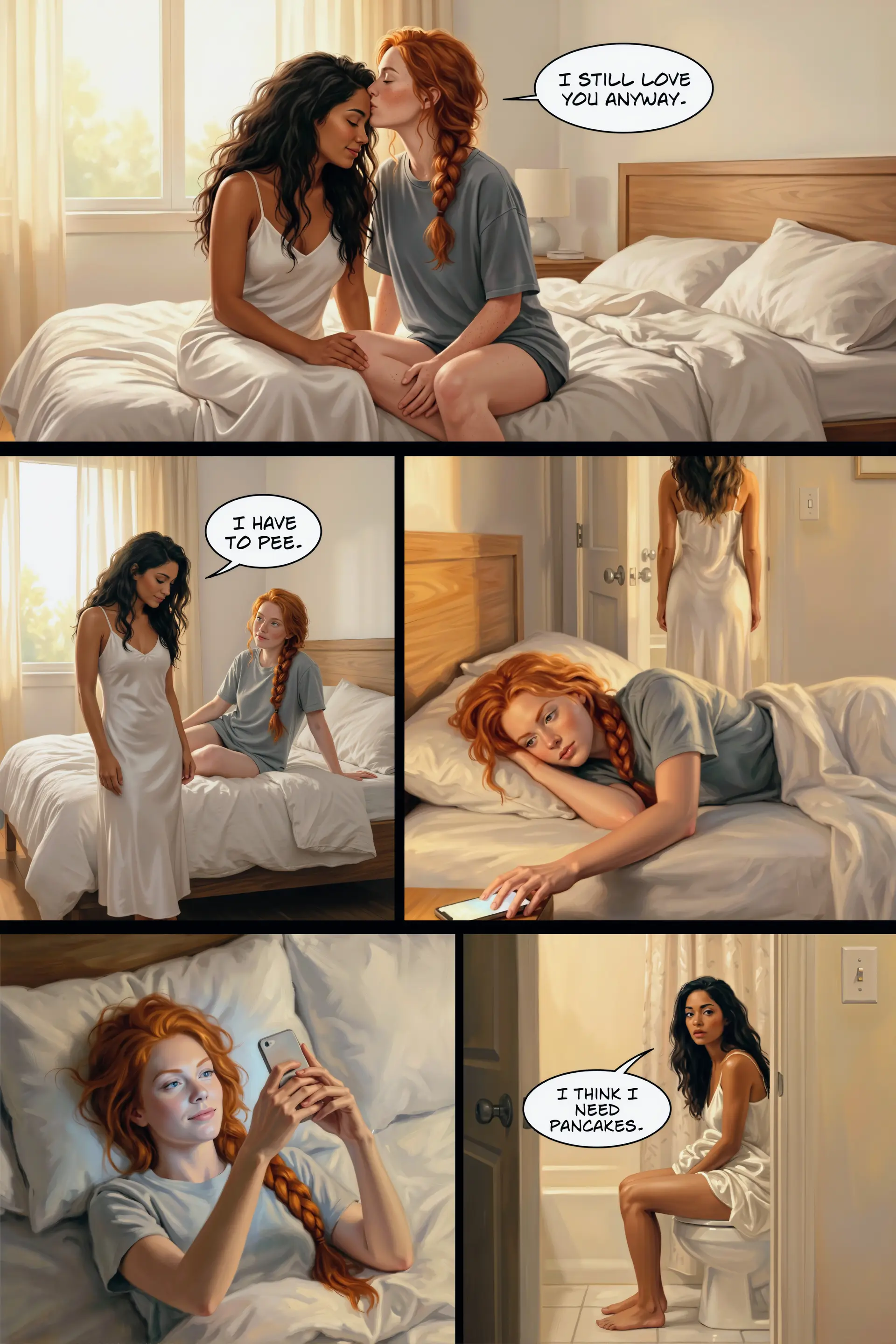 Morning - Bathroom Intimacy (Page 5)