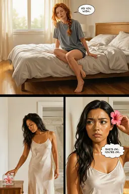 Morning - The Flower Ritual